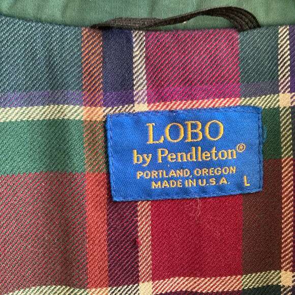 Pendleton LOBO Jacket & Matching Wool Shirt Bomber Jacket Wool Lined L 90S RETRO - Picture 2 of 14